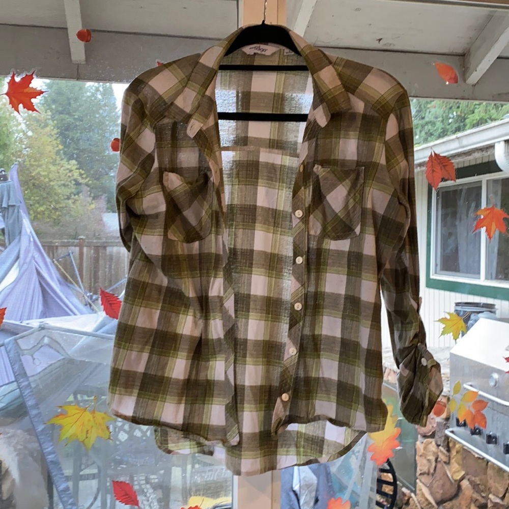 Green flannel